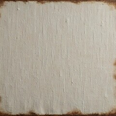 Wall Mural - Textured background showing a white wall with brown border