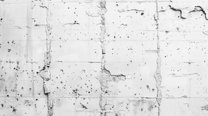 Sticker - Concrete white wall background texture