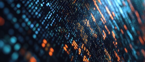 abstract code background