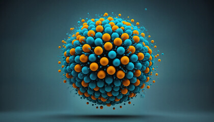 Viruses, illness and sickness visualization