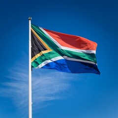 south africa flag of south africa, ai generated