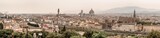 Panorama miasta Florencja  Rzeka Arno