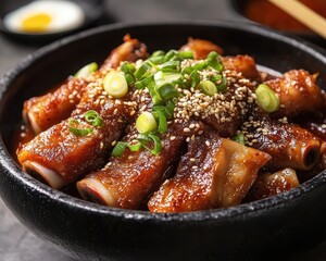 Korean dish made from pig trotters