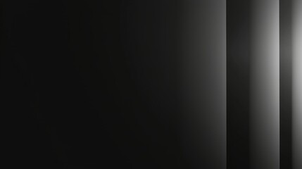 Wall Mural - sleek and contemporary black and white gradient background, featuring vertical lines that give it a 
