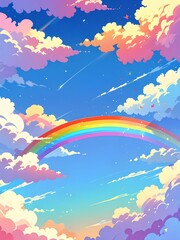 Poster - Rainbow Sky