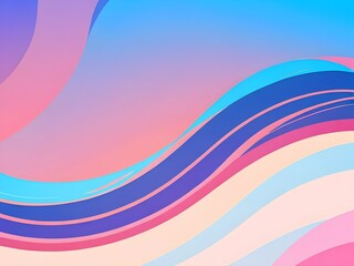 Poster - Abstract Colorful Waves Design