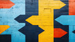 © Zape - Simple arrows pointing in different directions.