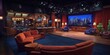© Steph - late night talk show set