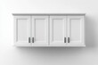 © PHB Stock - Isolated white cabinet on white background with clipping path