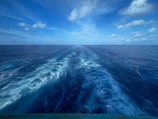 Aft view of cruise