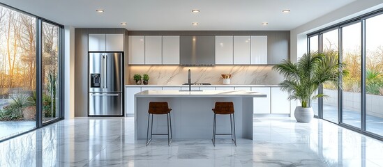 Poster - Modern Kitchen Interior Design