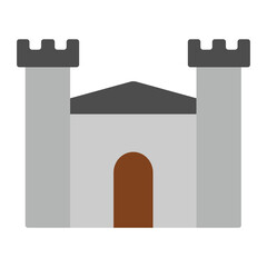 Sticker - castle icon 