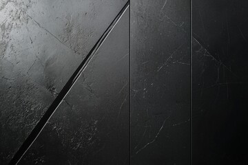 Grey and black minimalist design with scratches for background, sleek design 