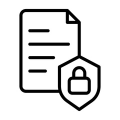 Poster - Data Loss Prevention Icon