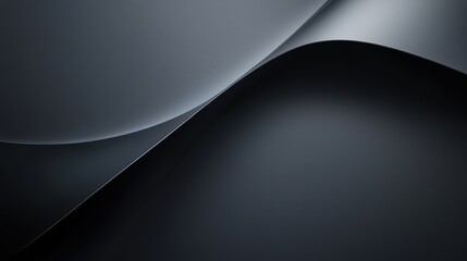 Minimalist Dark Gradient Wallpaper. Beautiful Black And Grey Wallpaper.