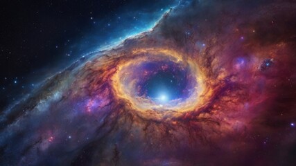 star exploding.