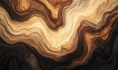 Wall Mural - abstract background with brown wood texture
