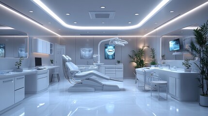 Modern Dentist Office Interior