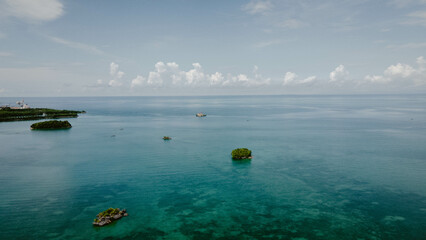 The ocean surrounding Pagbilao, Quezon Province is known for its rich biodiversity, with various species of fish and coral reefs thriving in its waters. Boat tours are a great way to explore the area 