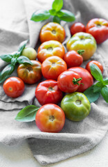 Wall Mural - Fresh organic tomatoes