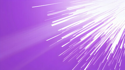 Sticker - Abstract purple background with white lines radiating outwards.