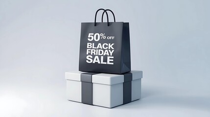 shopping bag for black friday sale