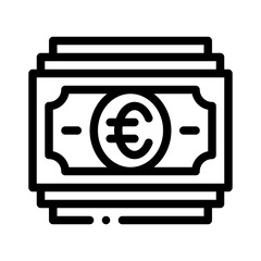 currency line icon