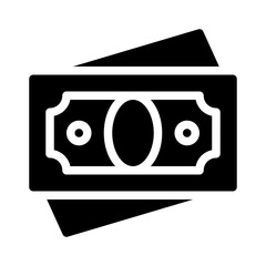 money glyph icon