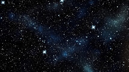 Wall Mural - starry night sky. a serene night sky filled with twinkling stars.