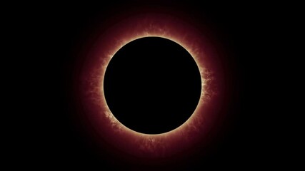 Wall Mural - total eclipse of the sun.