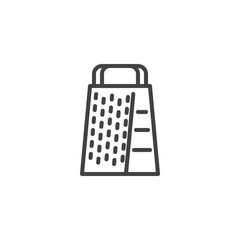 Wall Mural - Grater line icon