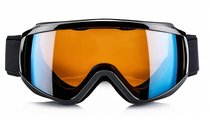 ski goggles isolated on white background. full depth of field