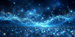 © Joesunt - Cosmic Sparkles: Abstract blue and white glow with glittering bokeh effect, perfect for showcasing the beauty of technology, nature, and digital art.