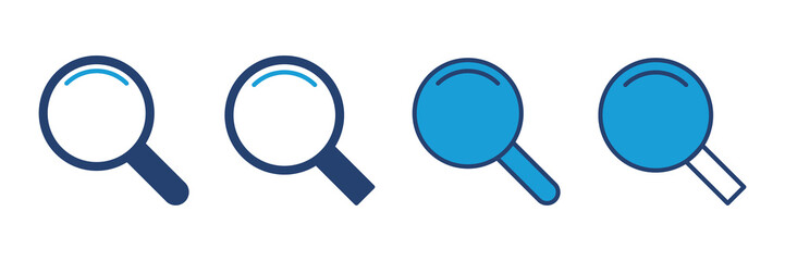 Wall Mural - Search icon vector. search magnifying glass icon