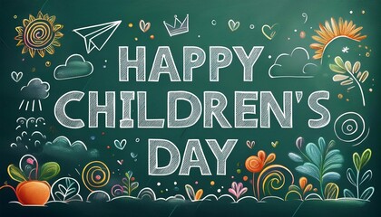 World children day poster design