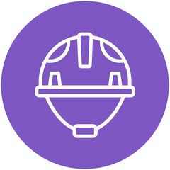 Poster - Helmet vector icon illustration of Home Improvements iconset.