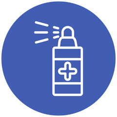 Poster - Antiseptic vector icon illustration of Pharmacy iconset.