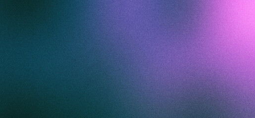 Canvas Print - neon colors gradient background with a grainy texture