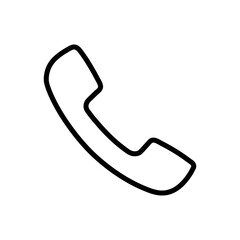 Wall Mural - phone icon. telephone symbol. communication icon. vector illustration.