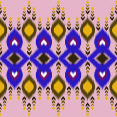 Poster - Abstract ethnic geometric pattern design for background or Wallpaper.