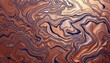© Tmack - Abstract swirling patterns in copper and navy blue create a captivating fluid design.
