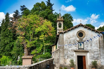 Church of the Madonna of the Snows Santa Fiora Tuscany Italy