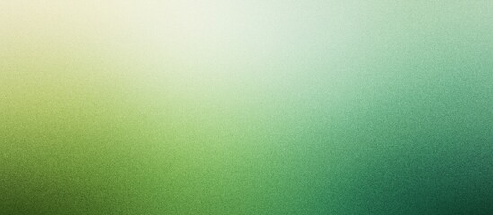 Natural Green Gradient Background with a Grainy Texture