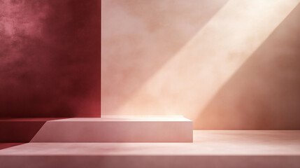 Wall Mural - minimal concept of a colorful wall. rainbow wall