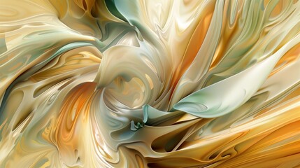 Wall Mural - Swirling Abstract Design Artwork