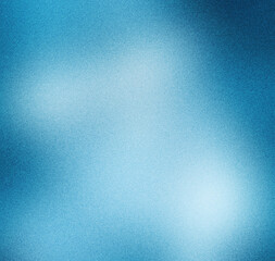 Wall Mural - White Blue Colors Gradient Background with a Grainy Texture