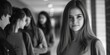 © Alexander Chaykin - Contemplative Student in Hallway