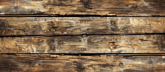 Top view of a charming vintage wooden texture provides a perfect backdrop with ample copy space image for creative projects