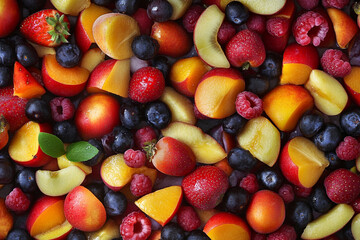 Poster - Mixed fruit.