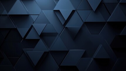 A modern abstract background featuring dark triangular shapes creating a sleek and stylish design for various projects.